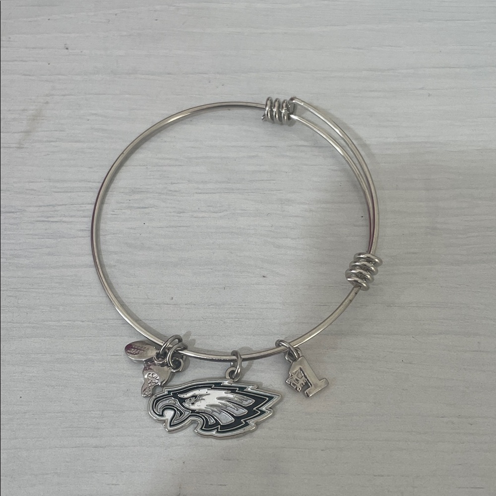 Philadelphia Eagles Silver bangles bracelet